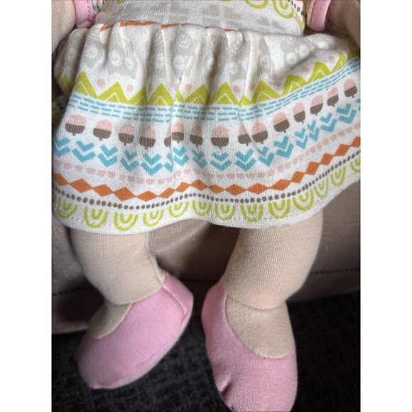 Apple Park Kids 12” Baby Girl Soft Cloth Plush Toy Doll 2017 RARE - Picture 5 of 8